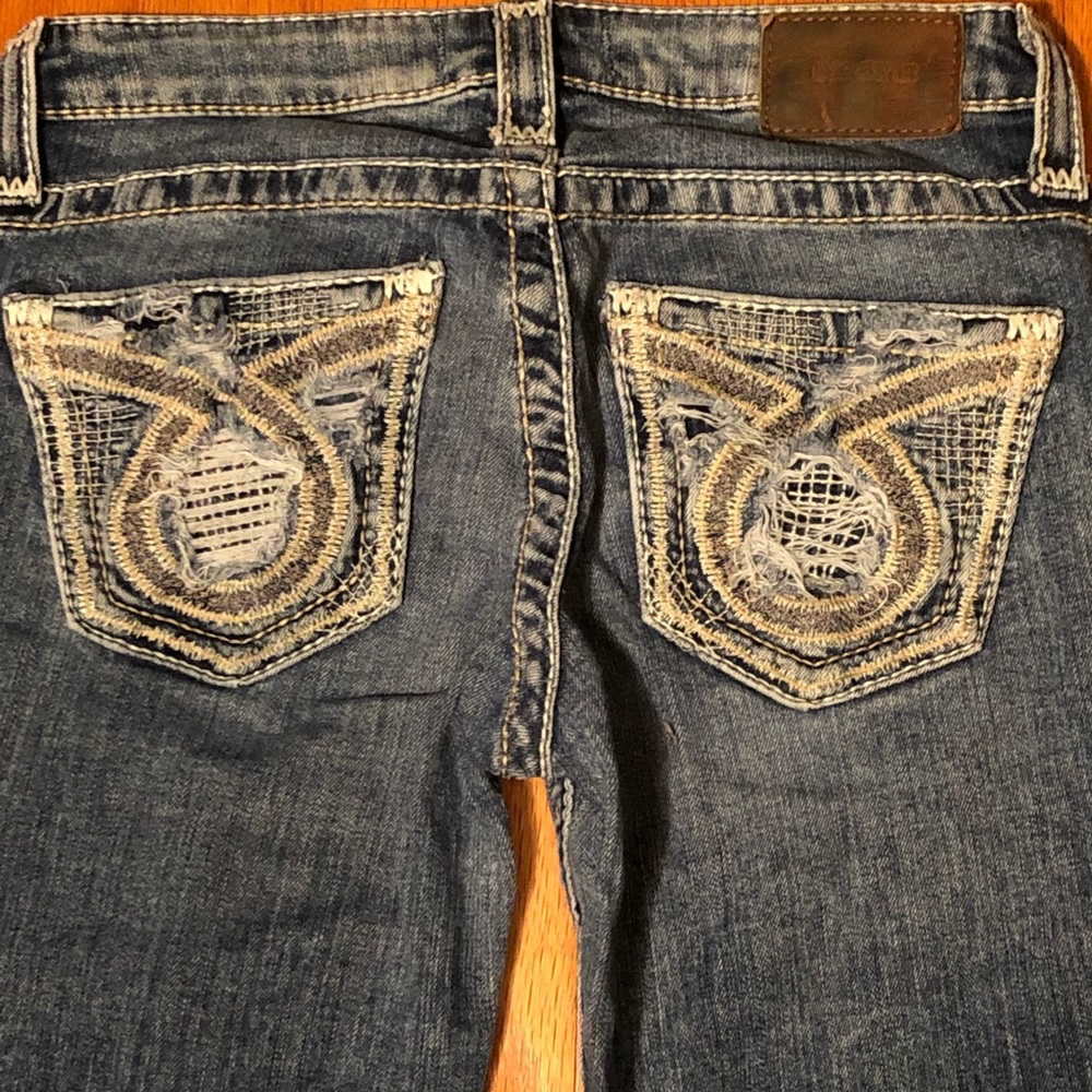 COPY - Big Star Liv Bootcut, Light wash, size 25/2